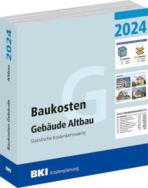 BKI Baukosten Altbau 2024 - Gebäude 